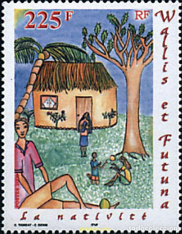 Sellos: 71841 MNH WALLIS Y FUTUNA 2000 NAVIDAD