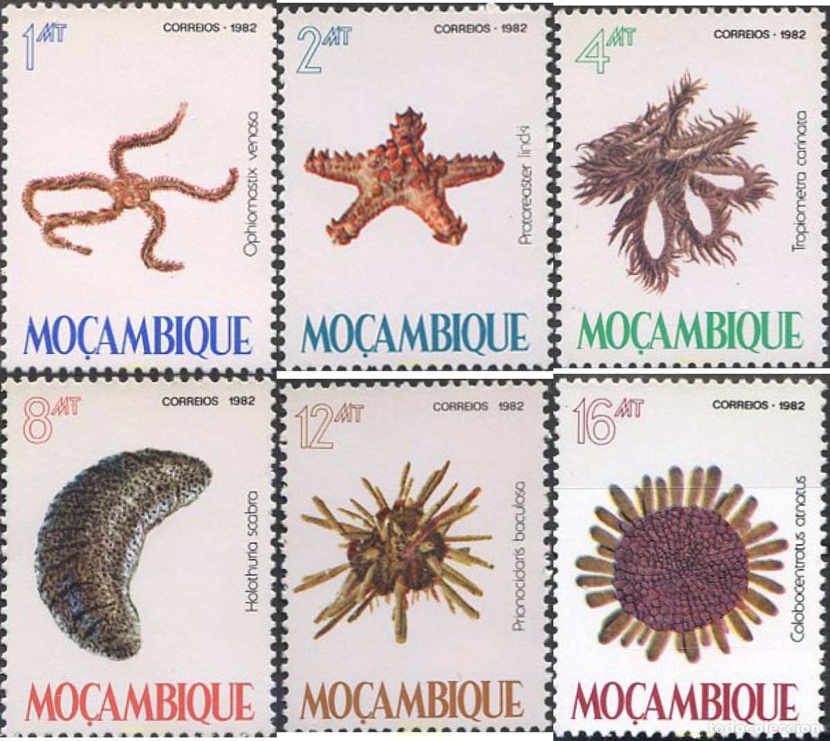 Sellos: 28469 MNH MOZAMBIQUE 1982 FAUNA MARINA