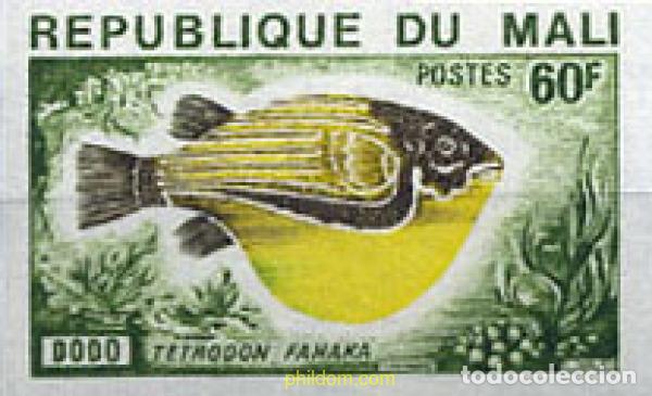 Sellos: 221380 MNH MALI 1975 PECES