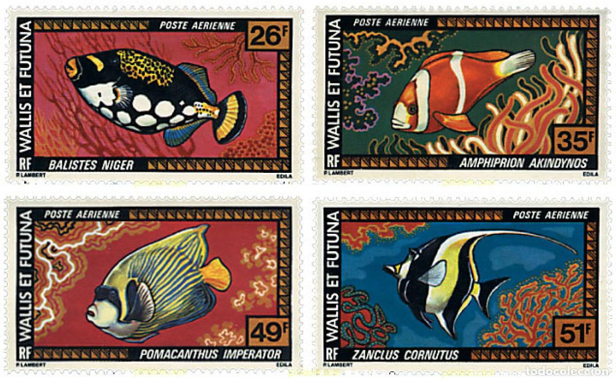 Sellos: 36724 MNH WALLIS Y FUTUNA 1978 PECES