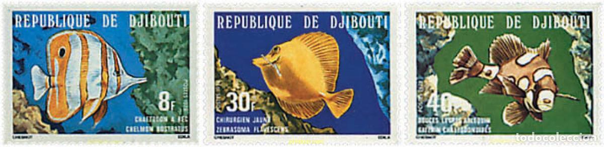 Sellos: 41634 MNH DJIBOUTI 1978 PECES
