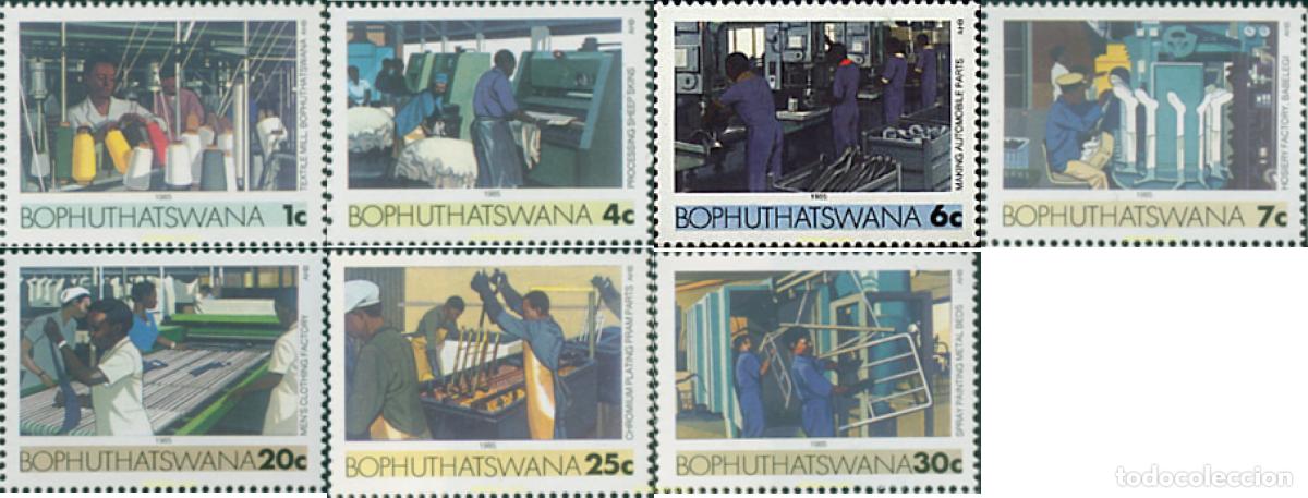 Sellos: 790267 MNH BOPHUTHATSWANA 1985 SERIE BASICA