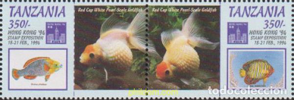 Sellos: 624427 MNH TANZANIA 1994 HONG KONG 94. EXPOSICION FILATELICA INTERNACIONAL