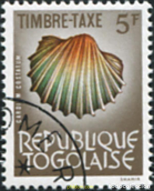 Sellos: 230630 USED TOGO 1964 CONCHAS