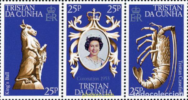 Sellos: 158402 MNH TRISTAN DA CUNHA 1978 ANIVERSARIO DE LA CORONACION DE LA REINA ISABEL II