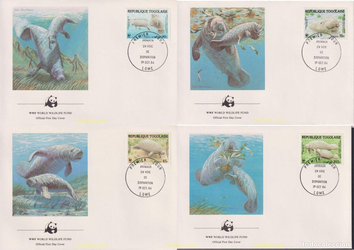Sellos: 23093 MNH TOGO 1984 FAUNA EN PELIGRO DE EXTINCION