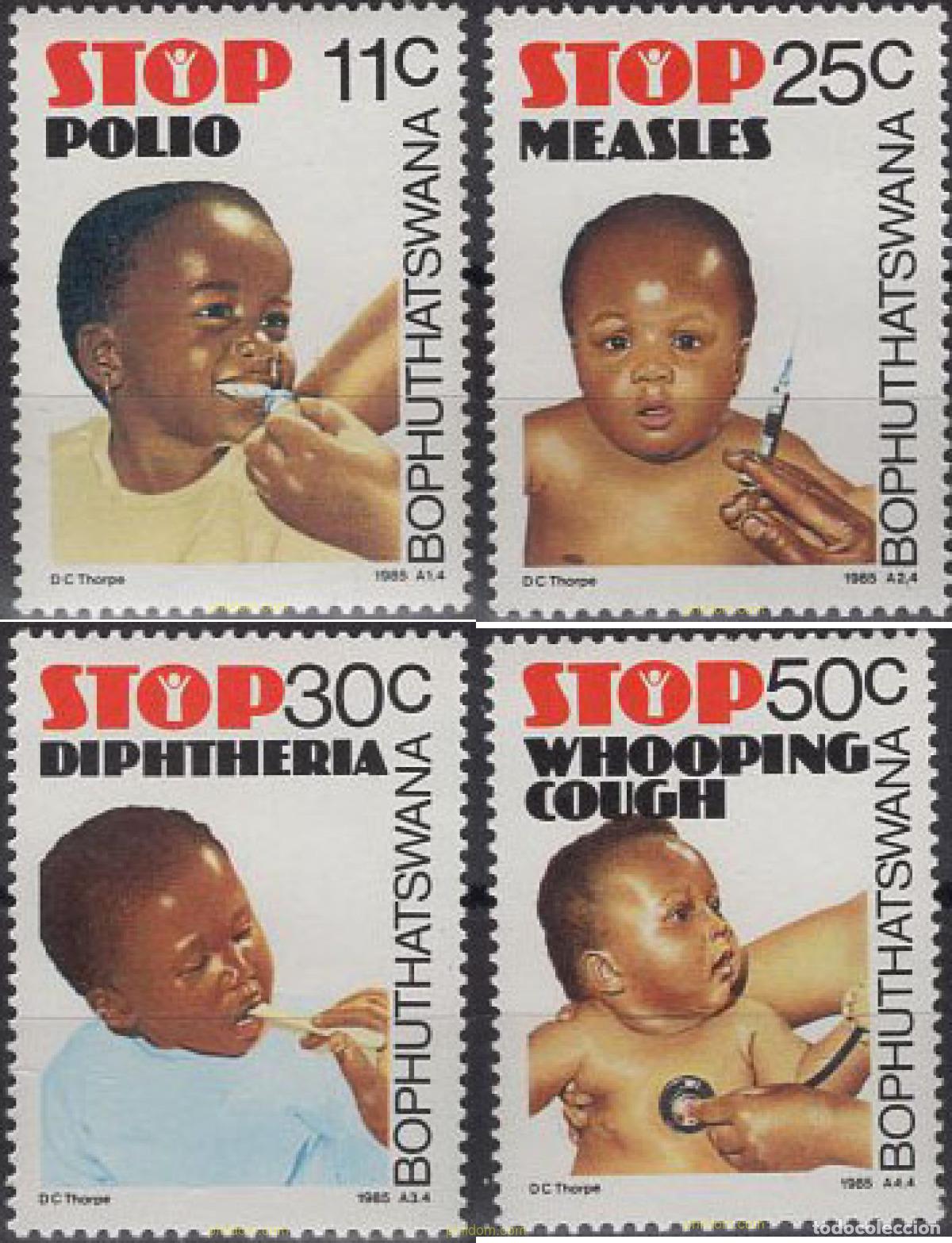 Sellos: 638018 MNH BOPHUTHATSWANA 1985 STOP A LA ENFERMEDADES