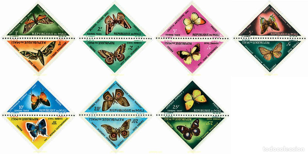 Sellos: 5495 MNH MALI 1964 MARIPOSAS