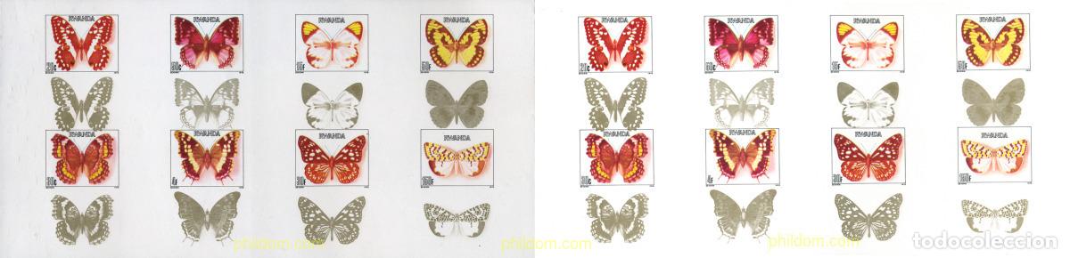 Sellos: 221907 MNH RUANDA 1979 MARIPOSAS