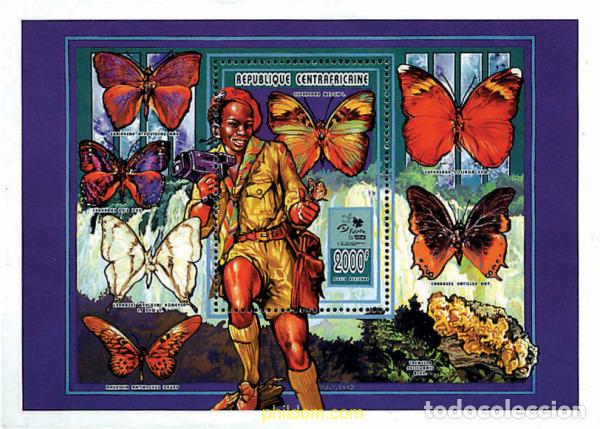 Sellos: 75635 MNH CENTROAFRICANA 1995 18 JAMBOREE MUNDIAL EN HOLANDA