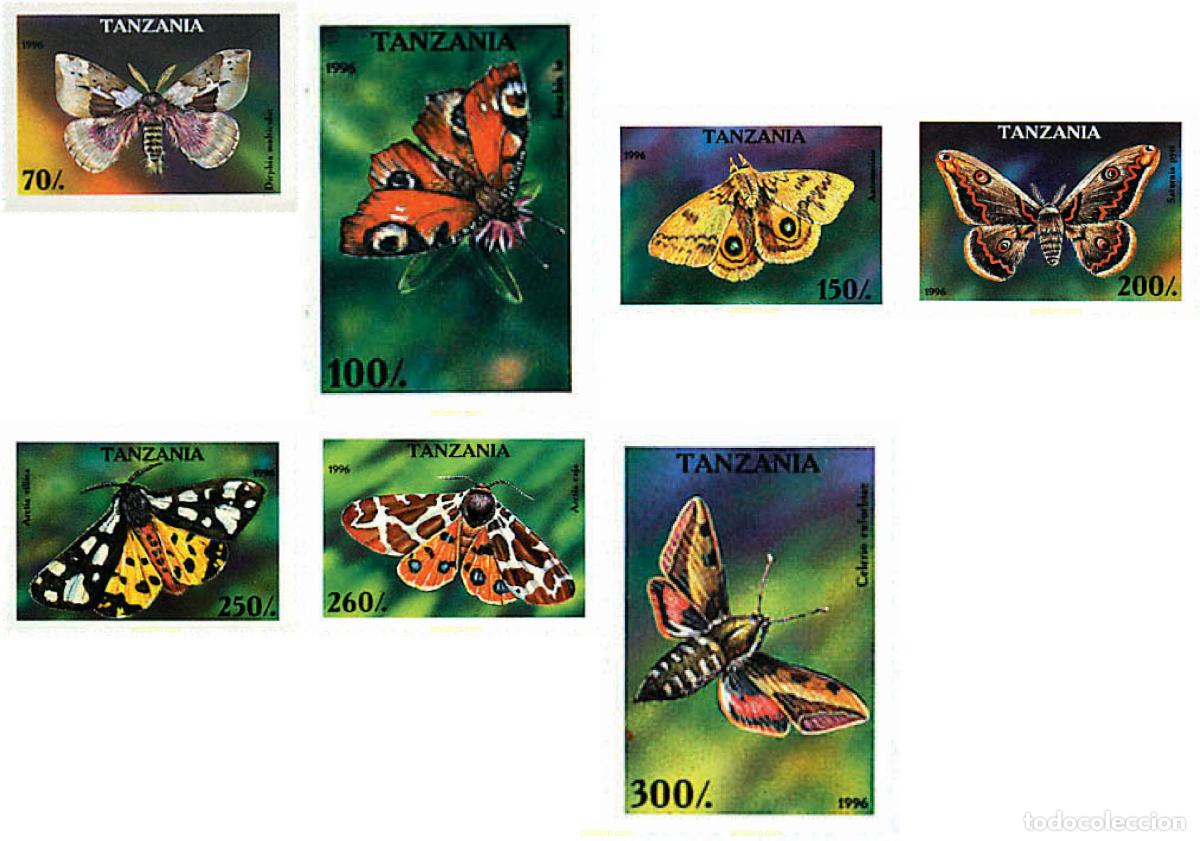 Sellos: 77204 MNH TANZANIA 1995 MARIPOSAS