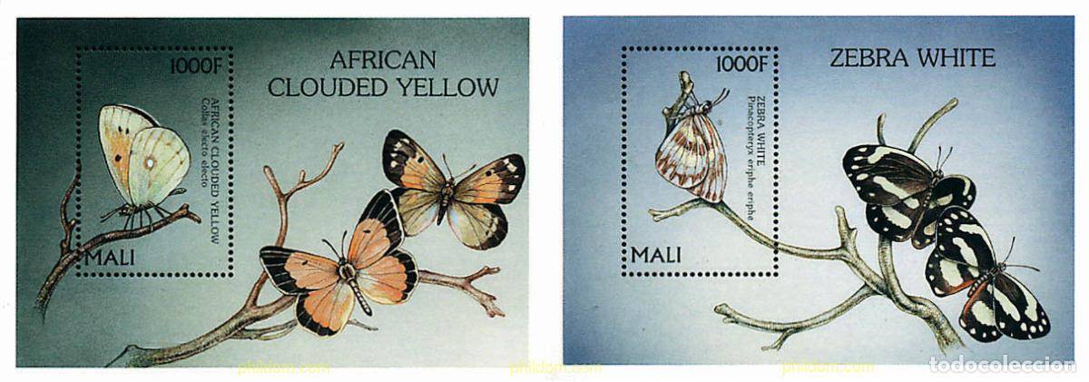 Sellos: 592937 MNH MALI 1997 FAUNA-MARIPOSAS