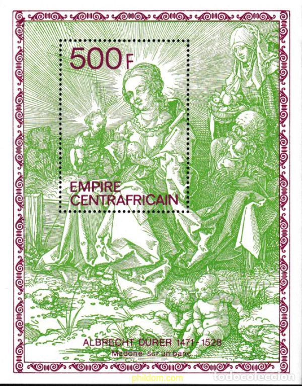Sellos: 58053 MNH CENTROAFRICANA 1979 450 ANIVERSARIO DE LA MUERTE DE ALBERTO DURERO