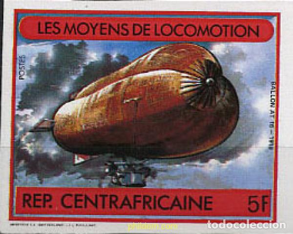 Sellos: 207479 MNH CENTROAFRICANA 1982 MEDIOS DE TRANSPORTE