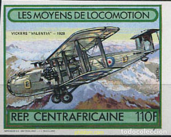 Sellos: 207481 MNH CENTROAFRICANA 1982 MEDIOS DE TRANSPORTE