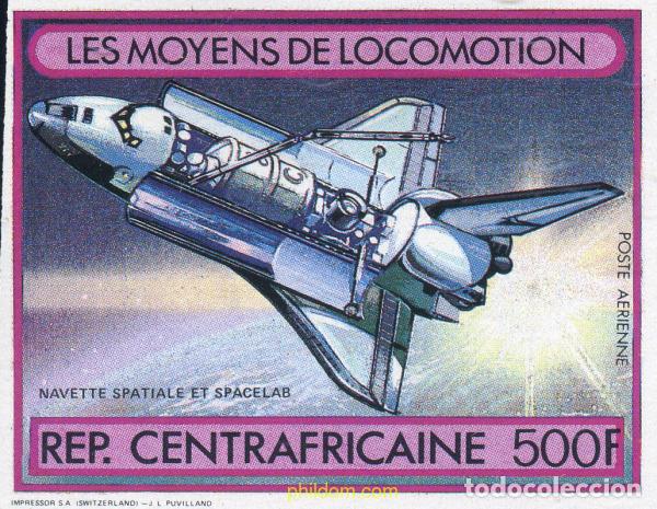 Sellos: 207483 MNH CENTROAFRICANA 1982 MEDIOS DE TRANSPORTE