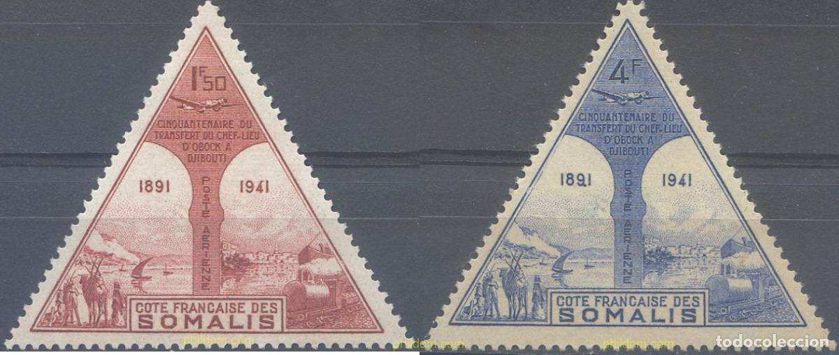Briefmarken: 58573 MNH COSTA DE LOS SOMALIS 1943 MOTIVOS VARIOS