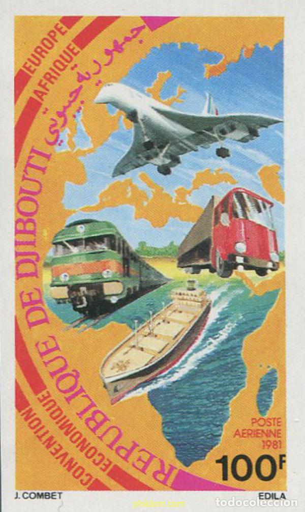 Sellos: 19430 MNH DJIBOUTI 1981 CONVENCION ECONOMICA EUROPAFRIQUE