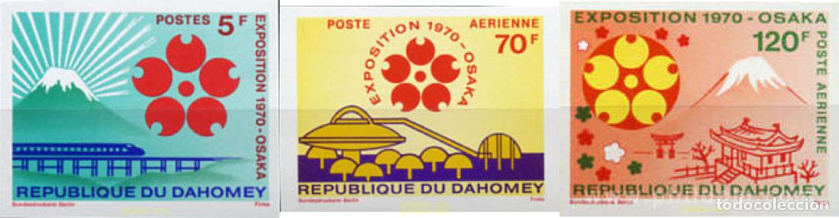 Sellos: 219074 MNH DAHOMEY 1970 EXPO 70. EXPOSICION UNIVERSAL DE OSAKA