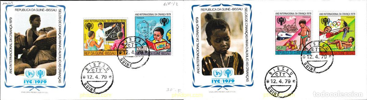 Sellos: 390985 MNH GUINEA BISSAU 1979 A&Ntilde;O INTERNACIONAL DEL NI&Ntilde;O