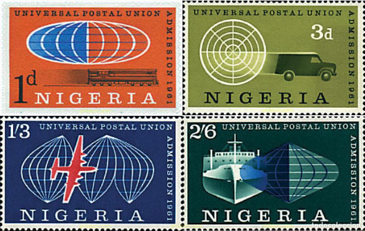 Sellos: 60436 MNH NIGERIA 1961 ADMISION EN LA UPU