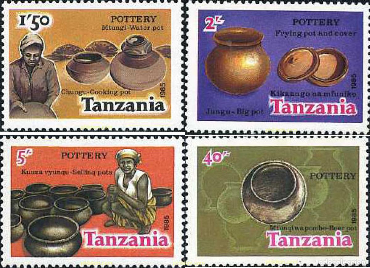 Sellos: 59100 MNH TANZANIA 1985 ARTESANIA