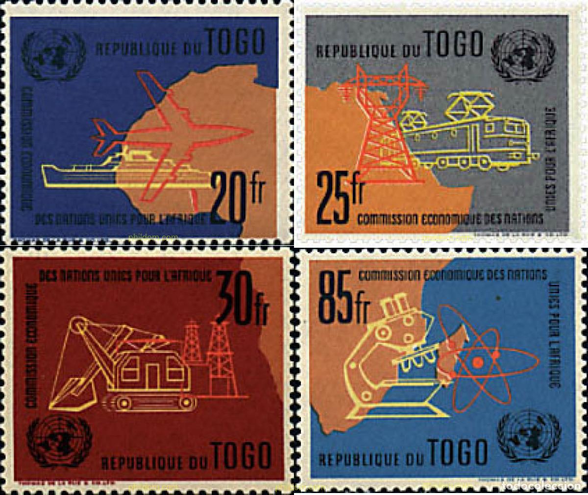Sellos: 59173 MNH TOGO 1961 DIA DE LAS NACIONES UNIDAS