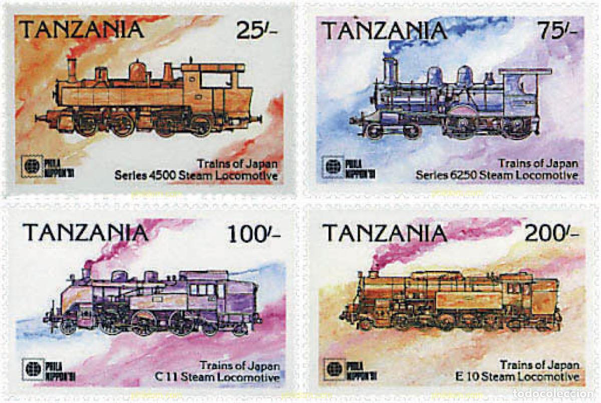 Briefmarken: 365256 MNH TANZANIA 1991 PHILANIPPON 91. EXPOSICION FILATELICA INTERNACIONAL