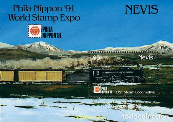 Briefmarken: 347369 MNH NEVIS 1991 PHILANIPPON 91. EXPOSICION FILATELICA INTERNACIONAL