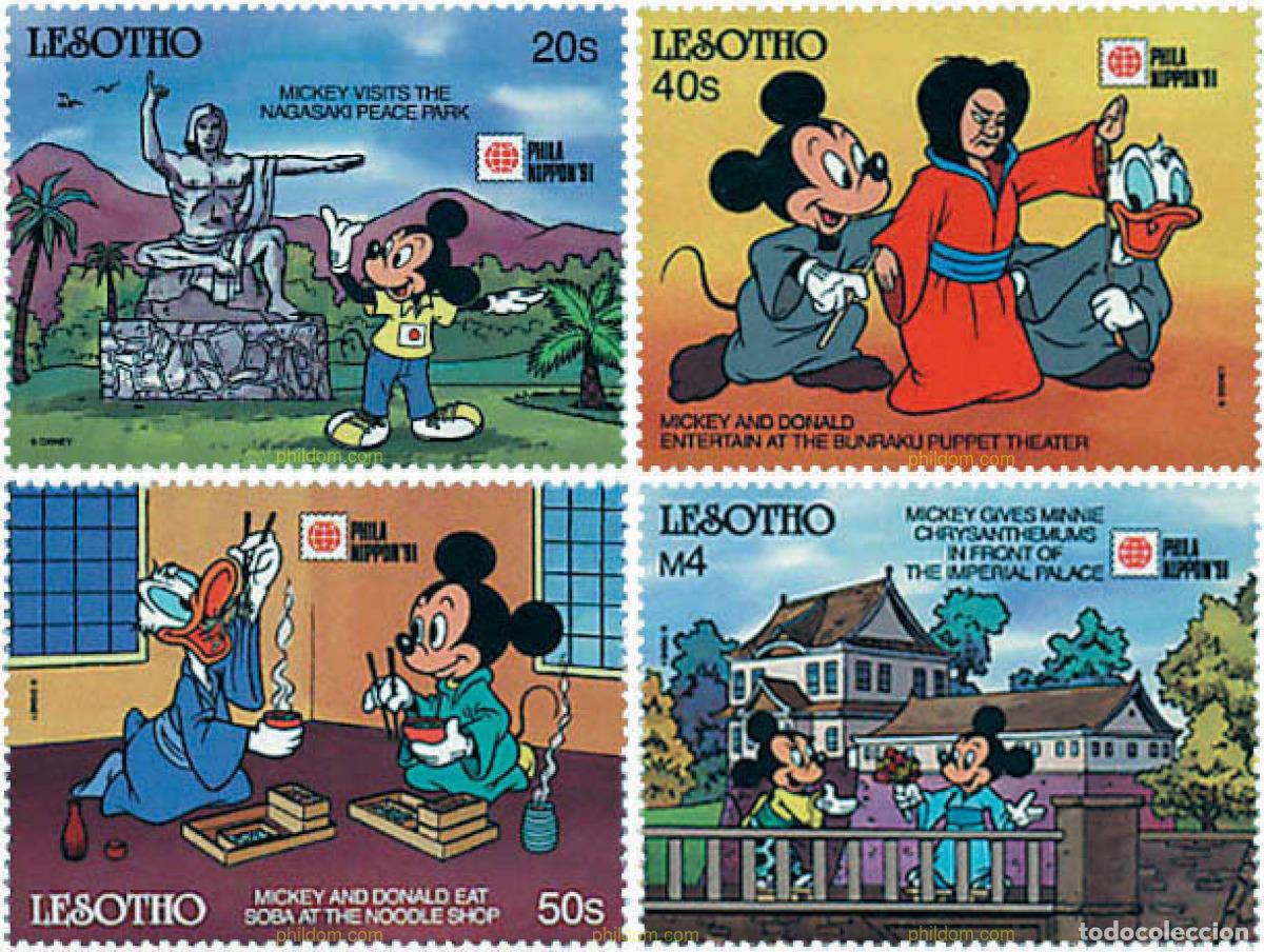Briefmarken: 337936 MNH LESOTHO 1991 PHILANIPPON 91. EXPOSICION FILATELICA INTERNACIONAL