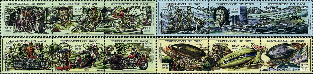 Sellos: 652146 MNH MALI 1997 MEDIOS DE TRANSPORTE
