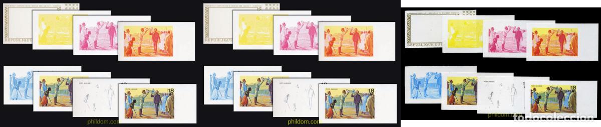 Sellos: 204427 MNH BURUNDI 1973 EXPLORACIONES AFRICANAS DE STANLEY Y LIVINGSTONE