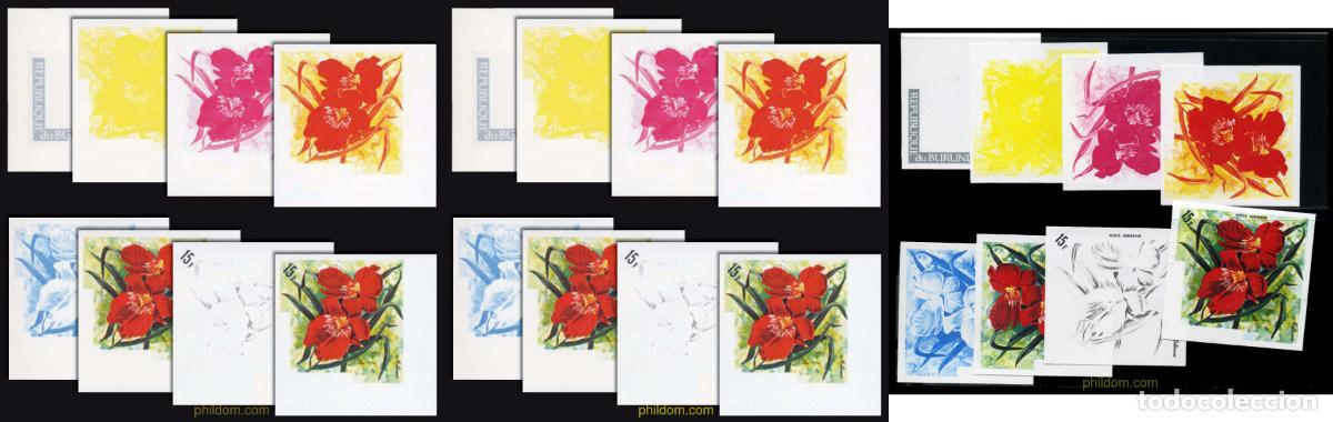 Sellos: 204416 MNH BURUNDI 1972 ORQUIDEAS AFRICANAS
