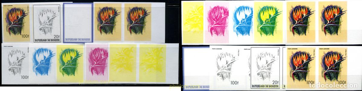 Sellos: 206271 MNH BURUNDI 1986 FLORES AFRICANAS