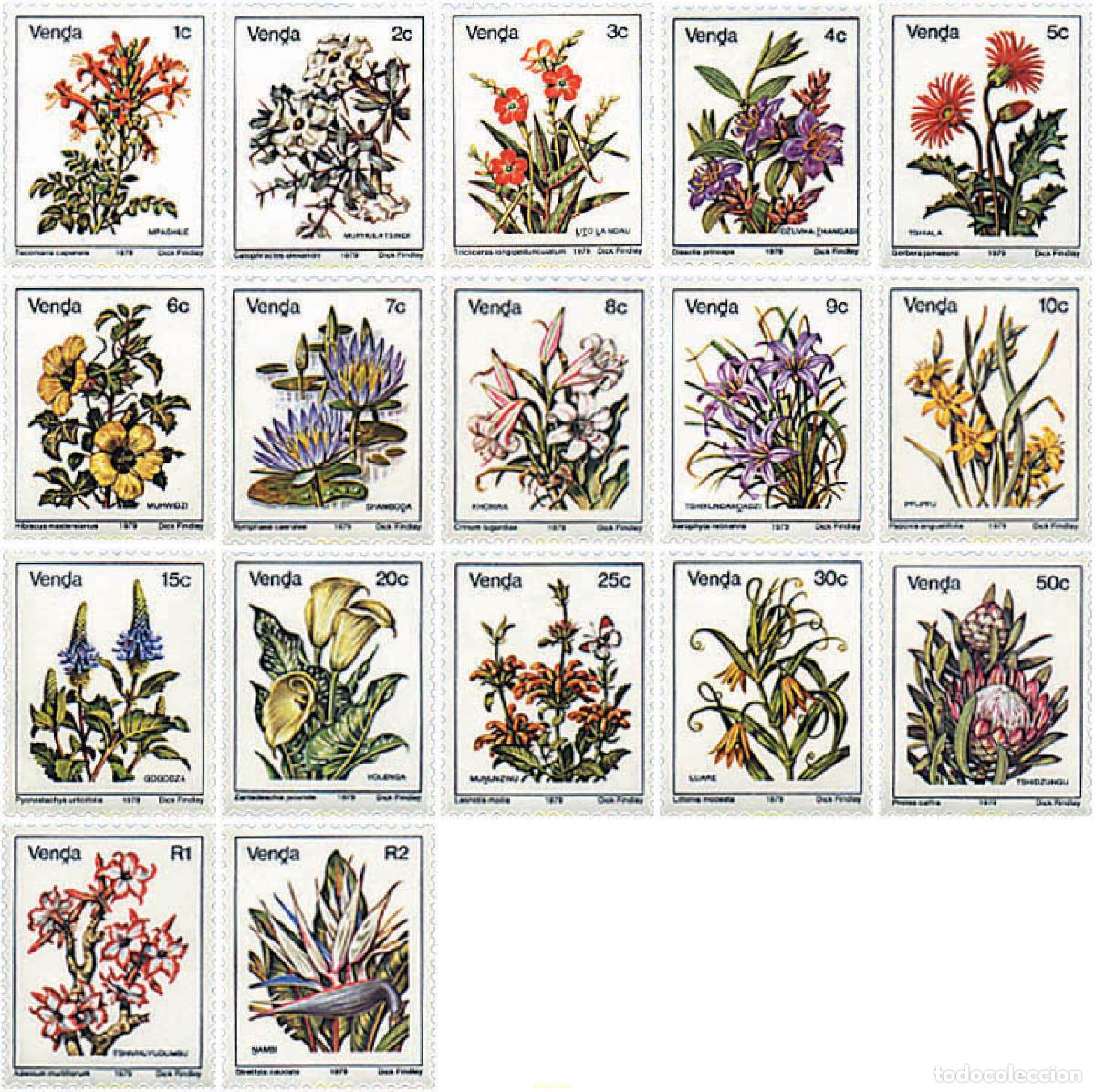 Sellos: 92709 MNH VENDA 1979 FLORES