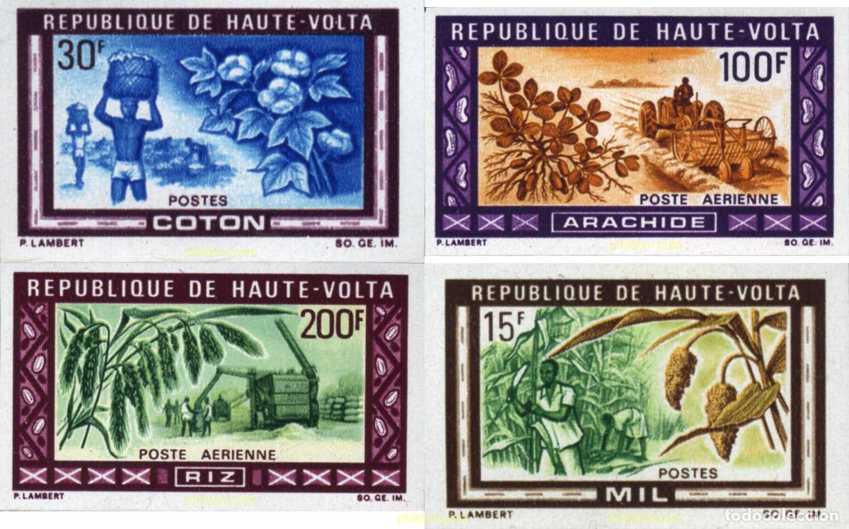 Sellos: 19129 MNH ALTO VOLTA 1969 PRODUCTOS AGRICOLAS
