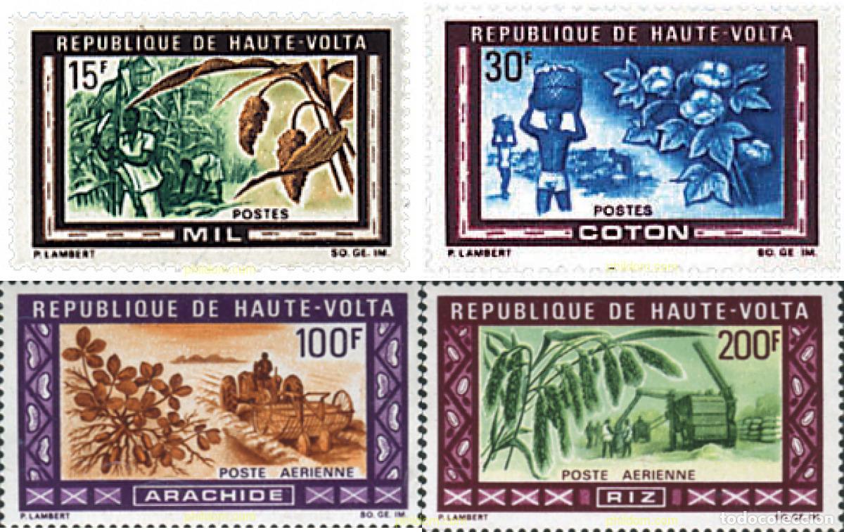 Sellos: 78966 MNH ALTO VOLTA 1969 PRODUCTOS AGRICOLAS