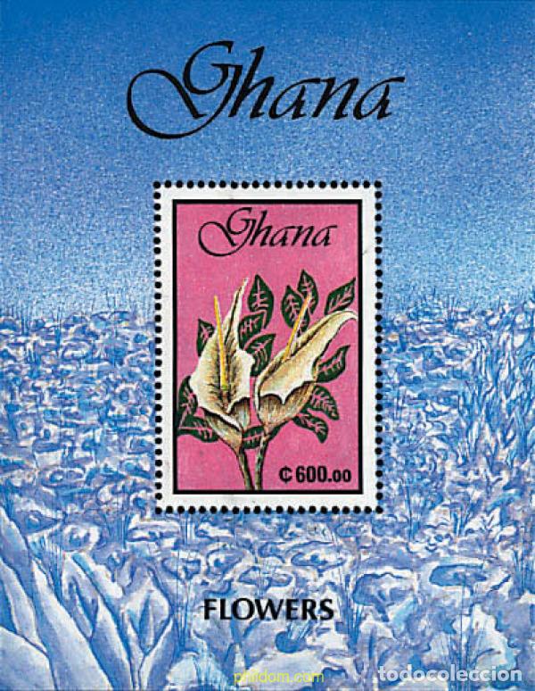 Timbres: 91162 MNH GHANA 1991 FLORES AUTOCTONAS
