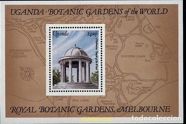 Stamps: 296807 MNH UGANDA 1991 JARDINES BOTANICOS DEL MUNDO