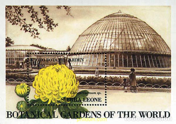 Timbres: 362123 MNH SIERRA LEONA 1991 JARDINES BOTANICOS DEL MUNDO