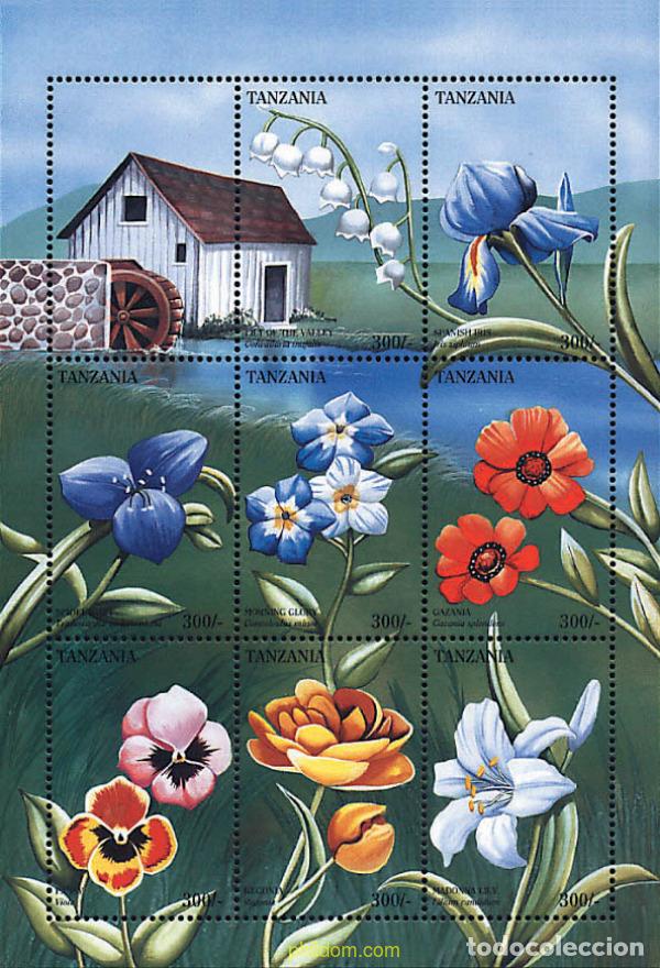Sellos: 674352 MNH TANZANIA 1996 FLORES