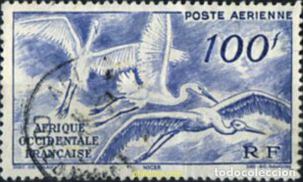 Sellos: 206975 USED AFRICA OCCIDENTAL FRANCESA 1947 VUELOS SOBRE AFRICA OCCIDENTAL FRANCESA