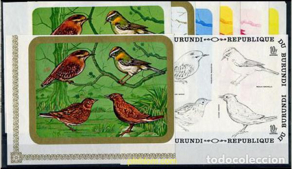 Timbres: 204290 MNH BURUNDI 1970 AVES