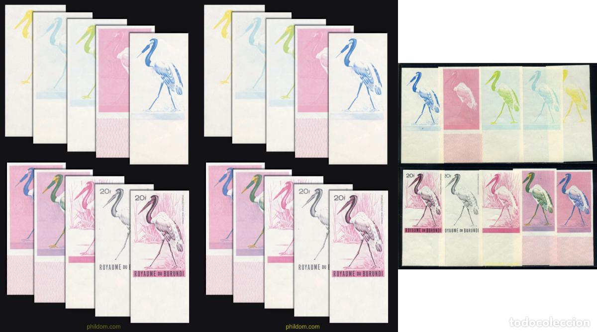 Sellos: 204141 MNH BURUNDI 1965 AVES