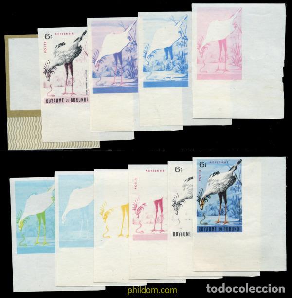 Sellos: 204143 MNH BURUNDI 1965 AVES