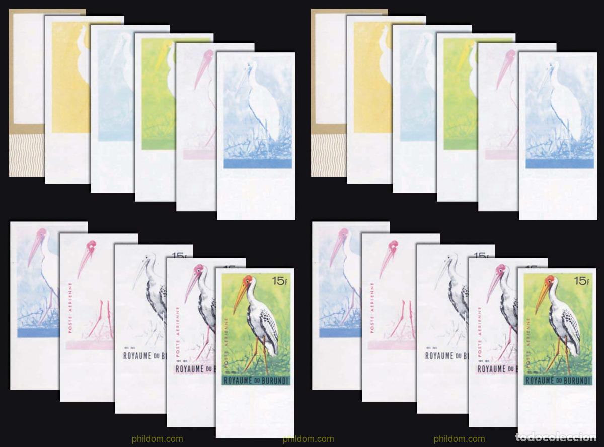 Sellos: 204156 MNH BURUNDI 1965 AVES