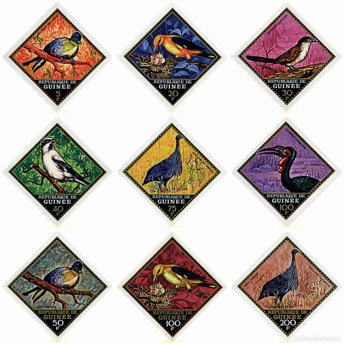 Sellos: 71711 MNH GUINEA 1971 AVES
