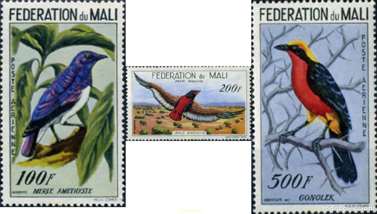 Sellos: 33948 MNH MALI 1960 AVES