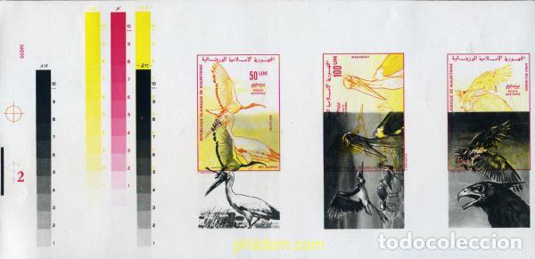 Sellos: 219819 MNH MAURITANIA 1976 AVES