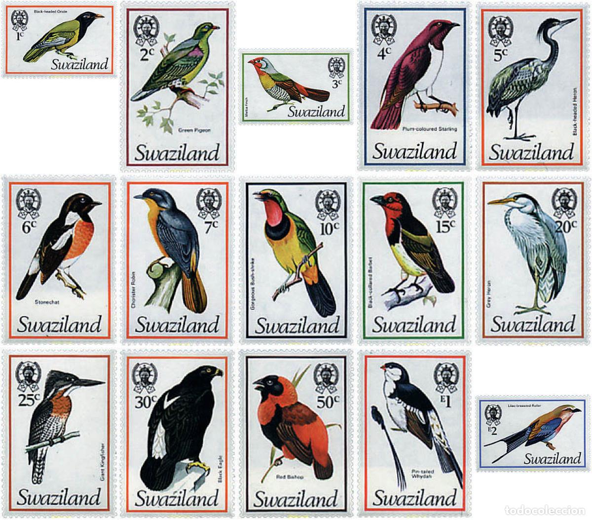 Sellos: 31825 MNH SWAZILANDIA 1976 MOTIVOS VARIOS